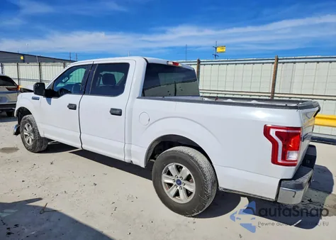 2016 Ford F150 Supercrew из США, поврежденный, VIN 1FTEW1C81GKD83022